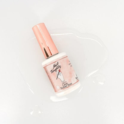 Nail Thoughts Tinted Base Gel - Clear Builder Base - #NTB CLEAR - Gel Polish at Beyond Polish